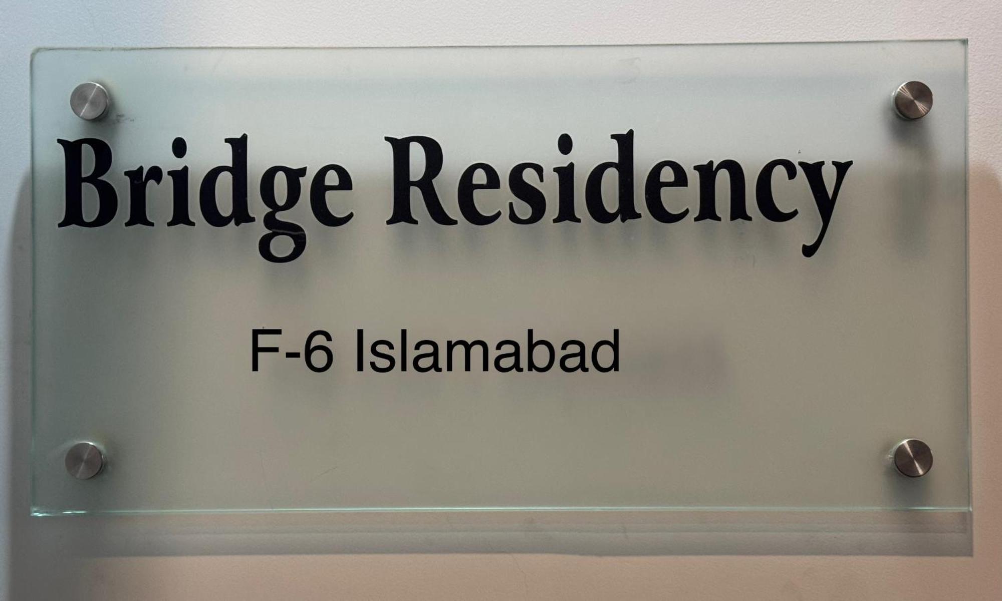Bridge Residency-1, Sector F-6 Islamabad Exterior photo